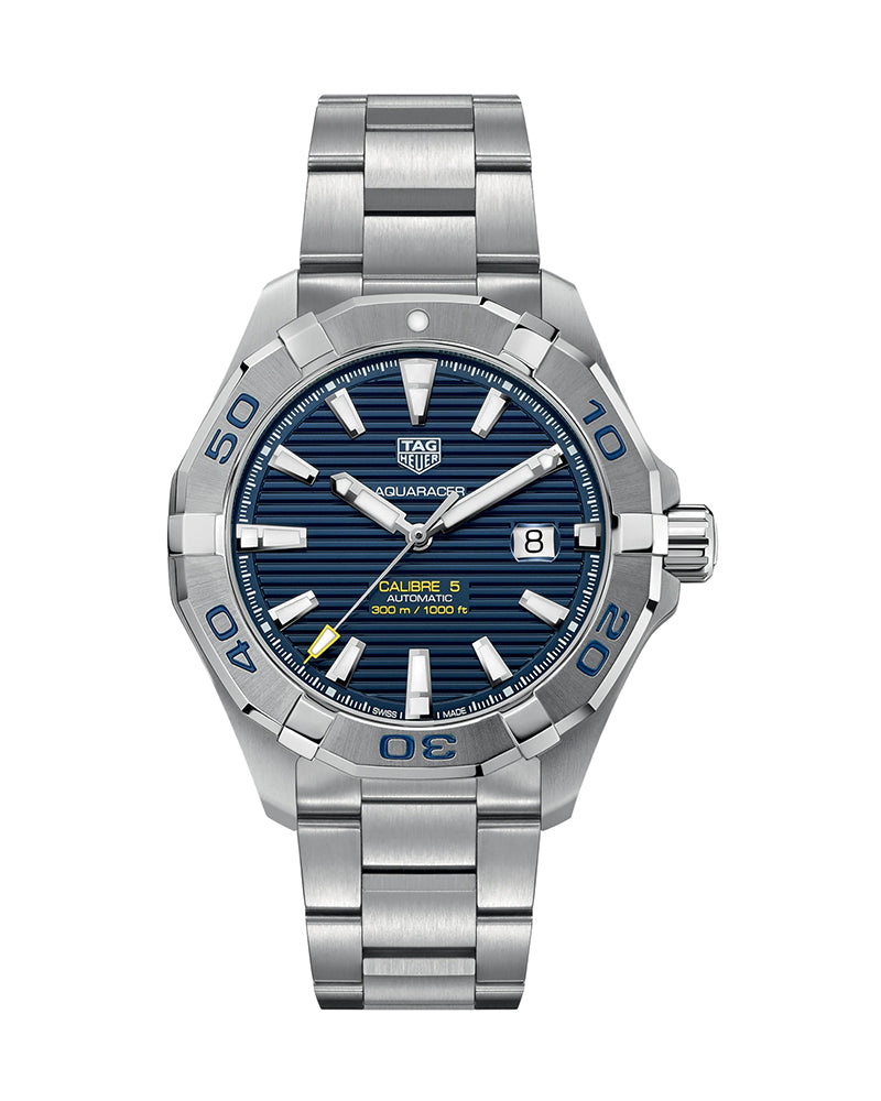  Shop Authentic Tag Heuer Aquaracer Blue Dial Watch for Men - WAY2012.BA0927 - Luxxuri