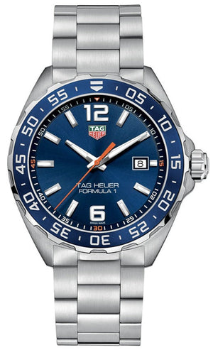  Shop Authentic Tag Heuer Formula 1 Blue Dial Watch for Men - WAZ1010.BA0842 - Luxxuri