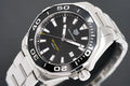 Shop Authentic Tag Heuer Aquaracer Quartz Black Dial Silver Steel Strap Watch for Men - WAY101A.BA0746 - Luxxuri