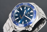  Shop Authentic Tag Heuer Aquaracer Blue Dial Watch for Men - WAY101C.BA0746 - Luxxuri