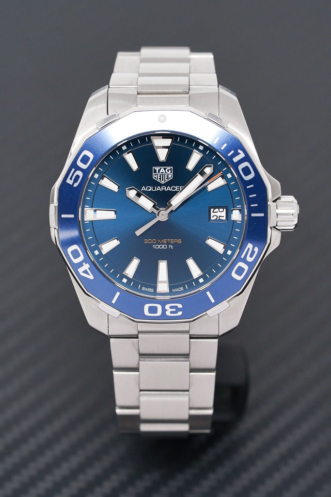  Shop Authentic Tag Heuer Aquaracer Blue Dial Watch for Men - WAY111C.BA0928 - Luxxuri