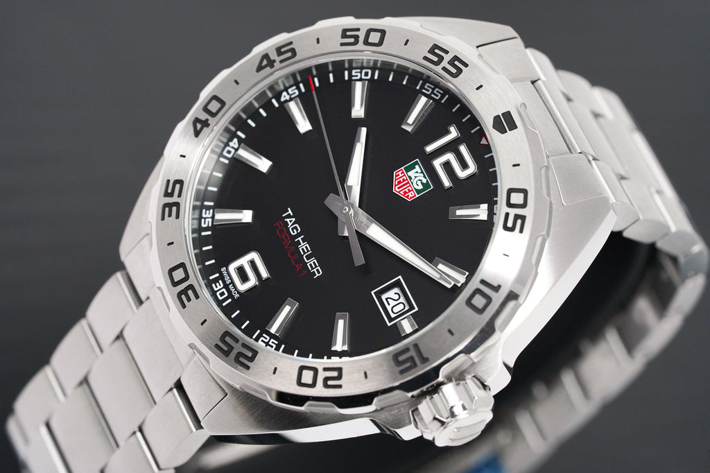  Shop Authentic Tag Heuer Formula 1 Quartz Black Dial Watch For Men - WAZ1112.BA0875 - Luxxuri