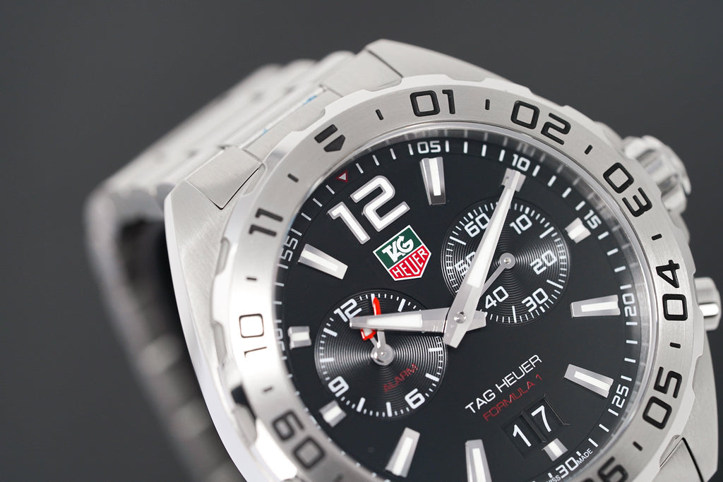  Shop Authentic Tag Heuer Formula 1 Black Dial Watch for Men - WAZ111A.BA0875 - Luxxuri