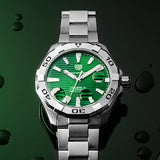  Shop Authentic Tag Heuer Aquaracer Green Dial Watch for Men - WAY2015.BA0927 - Luxxuri