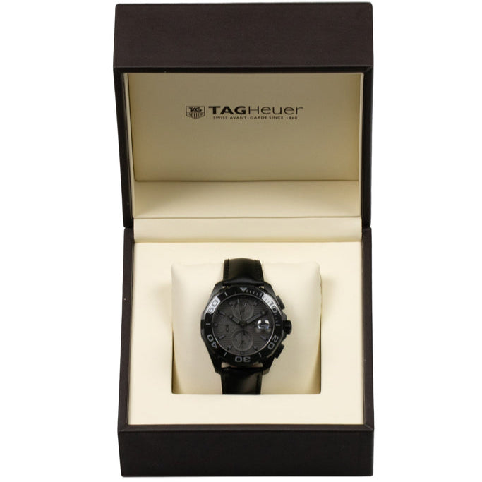  Shop Authentic Tag Heuer Aquaracer Titanium Grey Dial Watch for Men - CAY218B.FC6370 - Luxxuri