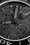  Shop Authentic Tag Heuer Aquaracer Automatic Chronograph Special Edition Titanium Grey Dial Black Leather Strap Watch for Men - CAY218B.FC6370 - Luxxuri