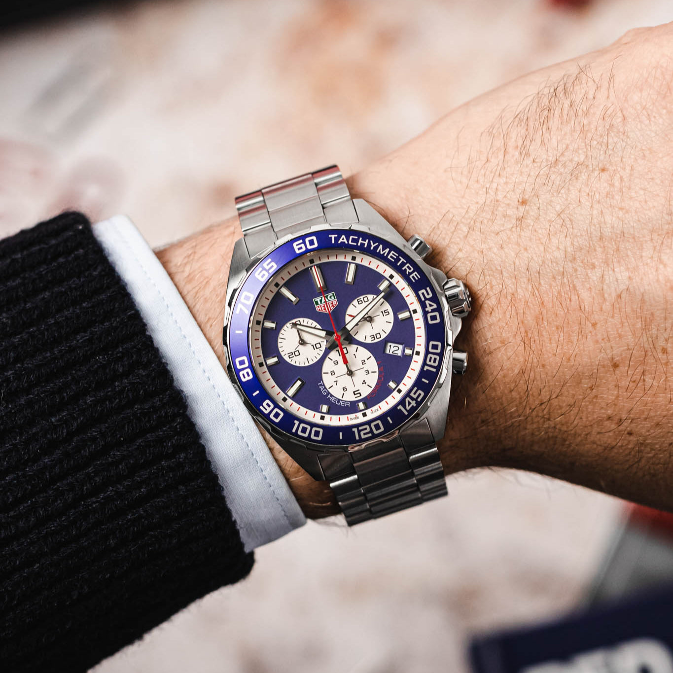  Shop Authentic Tag Heuer Formula 1 Blue Dial Silver Steel Strap Watch for Men - CAZ1018BA0842 - Luxxuri