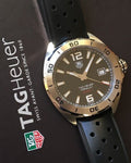  Shop Authentic Tag Heuer Formula 1 Automatic Black Dial Black Rubber Strap Watch for Men - WAZ2113.FT8023 - Luxxuri