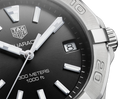 Tag Heuer Aquaracer Black Dial Silver Steel Strap Watch for Women - WBD1310.BA0740