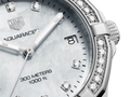 Tag Heuer Aquaracer Diamonds White Mother of Pearl Dial Silver Steel Strap Watch for Women - WBD1315.BA0740