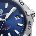  Shop Authentic Tag Heuer Aquaracer Blue Dial Silver Steel Strap Watch for Men - WBD1112.BA0928 - Luxxuri