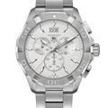 Shop Authentic Tag Heuer Aquaracer White Dial Silver Steel Strap Watch for Men - CAY1111.BA0927 - Luxxuri