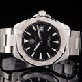  Shop Authentic Tag Heuer Aquaracer Automatic Black Dial Silver Steel Strap Watch for Men - WAY2110.BA0928 - Luxxuri
