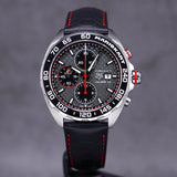  Shop Authentic Tag Heuer Formula 1 Mario Kart Chronograph Black Dial Black Leather Strap Watch for Men - CAZ201E.FC6517 - Luxxuri