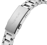  Shop Authentic Tag Heuer Aquaracer Quartz Black Dial Silver Steel Strap Watch for Women - WBD1410.BA0741 - Luxxuri