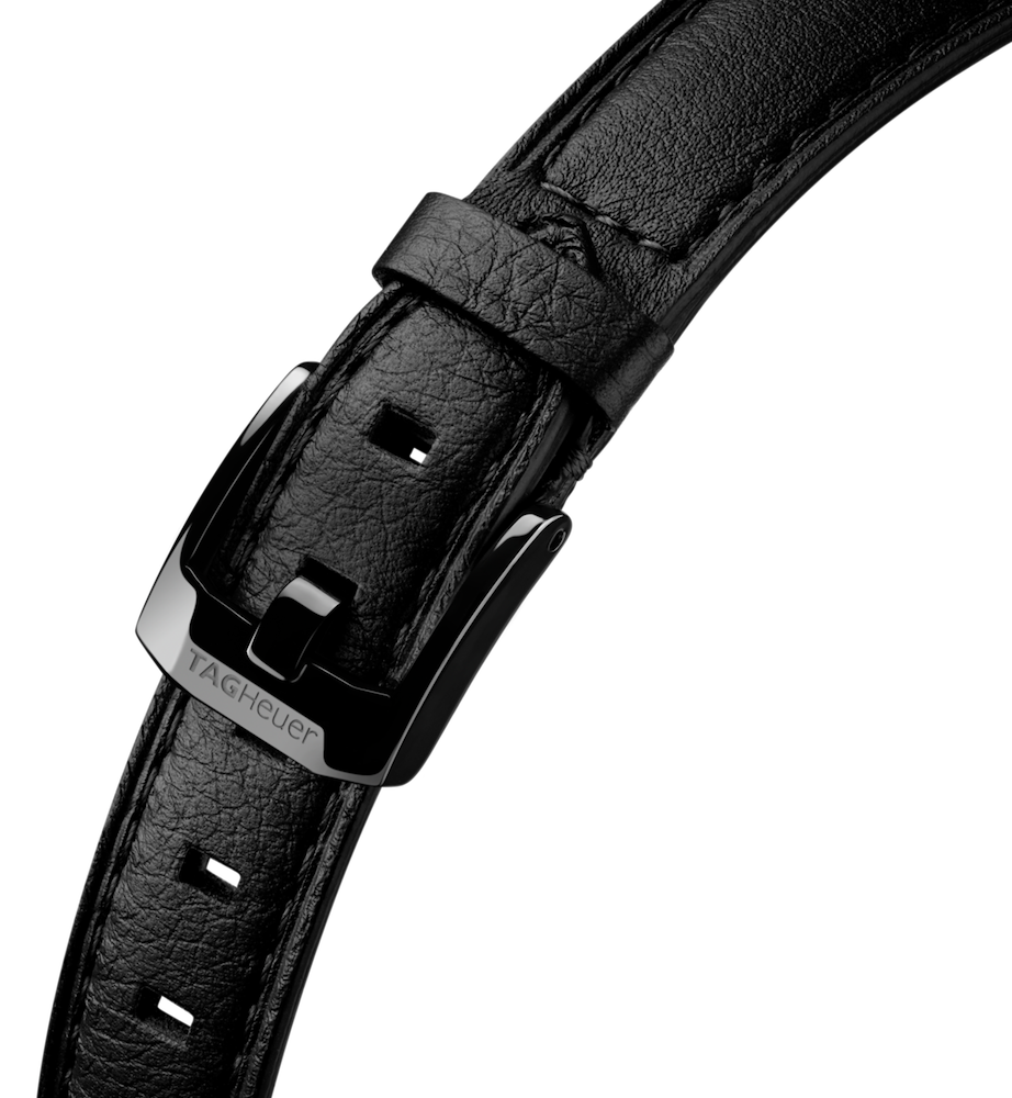  Shop Authentic Tag Heuer Formula 1 Diamonds Black Dial Black Leather Strap Watch for Women - WBJ1417.FC8234 - Luxxuri