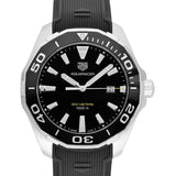  Shop Authentic Tag Heuer Aquaracer Quartz Black Dial Black Rubber Strap Watch for Men -  WAY101A.FT6141 - Luxxuri