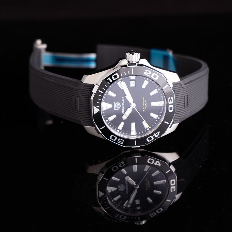  Shop Authentic Tag Heuer Aquaracer Black Dial Watch for Men - WAY111A.FT6151 - Luxxuri