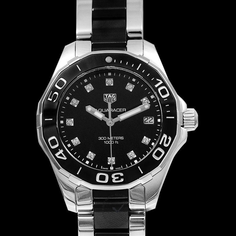  Shop Authentic Tag Heuer Aquaracer Black Dial Watch for Women - WAY131C.BA0913 - Luxxuri