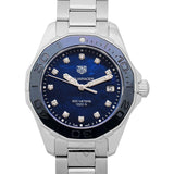  Shop Authentic Tag Heuer Aquaracer Diamonds Blue Dial Silver Steel Strap Watch for Women - WAY131L.BA0748 - Luxxuri