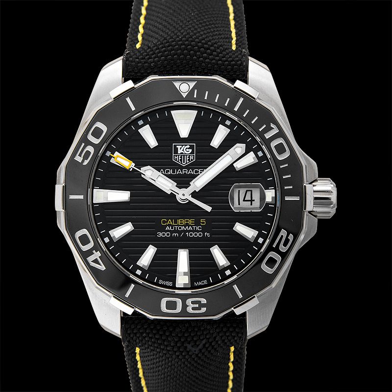  Shop Authentic Tag Heuer Aquaracer Black Dial Watch for Men - WAY211A.FC6362 - Luxxuri
