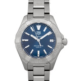  Shop Authentic Tag Heuer Aquaracer Quartz Blue Dial Silver Steel Strap Watch for Women - WBD1312.BA0740 - Luxxuri