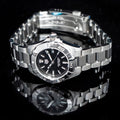 Tag Heuer Aquaracer Quartz Black Dial Silver Steel Strap Watch for Women - WBD1410.BA0741