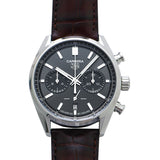  Shop Authentic Tag Heuer Carrera Chronograph Grey Dial Brown Leather Strap Watch for Men - CBN2012.FC6483 - Luxxuri