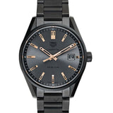  Shop Authentic Tag Heuer Carrera Special Edition Black Dial Black Steel Strap Watch for Women - WAR1113.BA0602 - Luxxuri