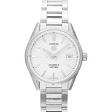  Shop Authentic Tag Heuer Carrera Automatic Caliber 5 White Dial Silver Steel Strap Watch for Men - WAR211B.BA0782 - Luxxuri