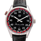  Shop Authentic Tag Heuer Carrera Muhammad Ali Calibre 5 Black Dial Black Leather Strap Watch for Men - WAR2A11.FC6337 - Luxxuri
