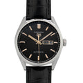  Shop Authentic Tag Heuer Carrera Day Date Black Dial Black Leather Strap Watch for Men - WBN2013.FC6503 - Luxxuri