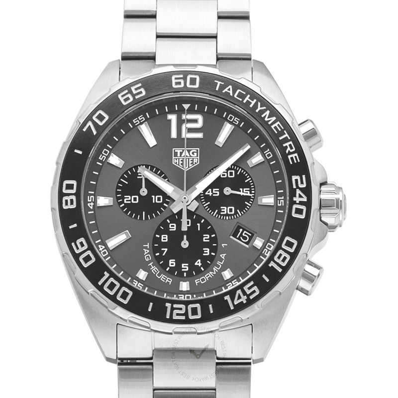  Shop Authentic Tag Heuer Formula 1 Anthracite Dial Silver Steel Strap Watch for Men - CAZ1011.BA0842 - Luxxuri