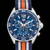 Shop Authentic Tag Heuer Formula 1 Quartz Chronograph Blue Dial Two Tone NATO Strap Watch for Men - CAZ1010.FC8196 - Luxxuri