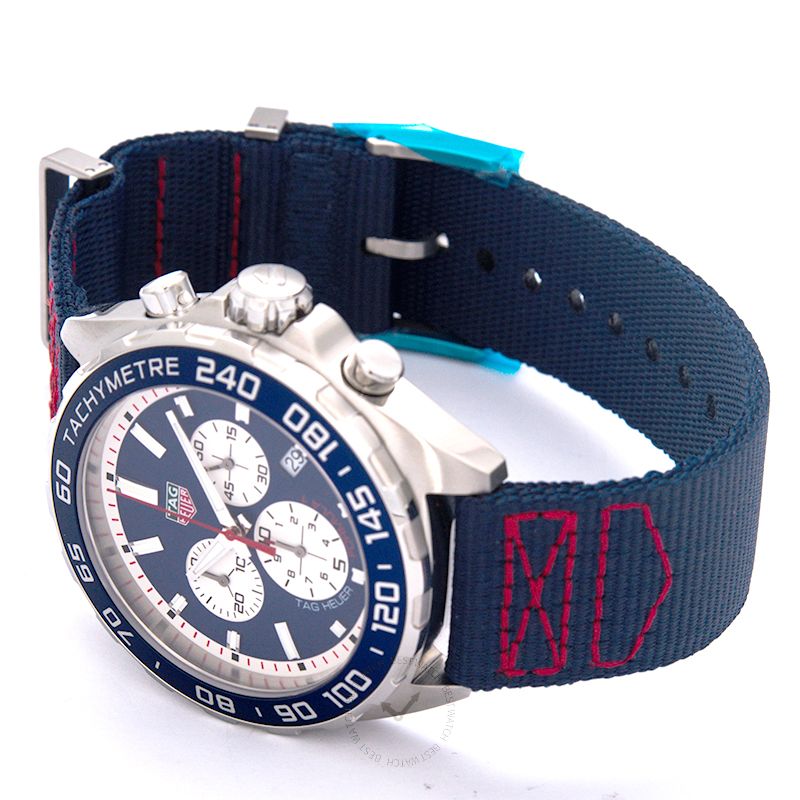  Shop Authentic Tag Heuer Formula 1 Redbull Edition Chronograph Blue Dial Blue NATO Strap Watch for Men - CAZ1018.FC8213 - Luxxuri