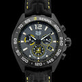 Shop Authentic Tag Heuer Formula 1 Chronograph Senna Black Dial Black Leather Strap Watch for Men - CAZ101AJ.FC6487 - Luxxuri