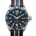 Tag Heuer Formula 1 Chronograph Blue Dial Two Tone NATO Strap Watch for Men - CAZ1014.FC8197