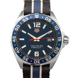  Shop Authentic Tag Heuer Formula 1 Quartz Blue Dial Two Tone NATO Strap Watch for Men - WAZ1010.FC8197 - Luxxuri