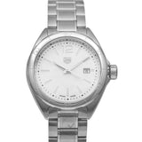  Shop Authentic Tag Heuer Formula 1 Quartz Mother of Pearl White Dial Silver Steel Strap Watch for Women - WBJ1418.BA0664 - Luxxuri