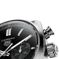  Shop Authentic Tag Heuer Carrera Chronograph Black Dial Silver Steel Strap Watch for Men - CBN2010.BA0642 - Luxxuri