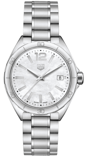  Shop Authentic Tag Heuer Formula 1 White Mother of Pearl Dial Watch for Women - WBJ1318.BA0666 - Luxxuri