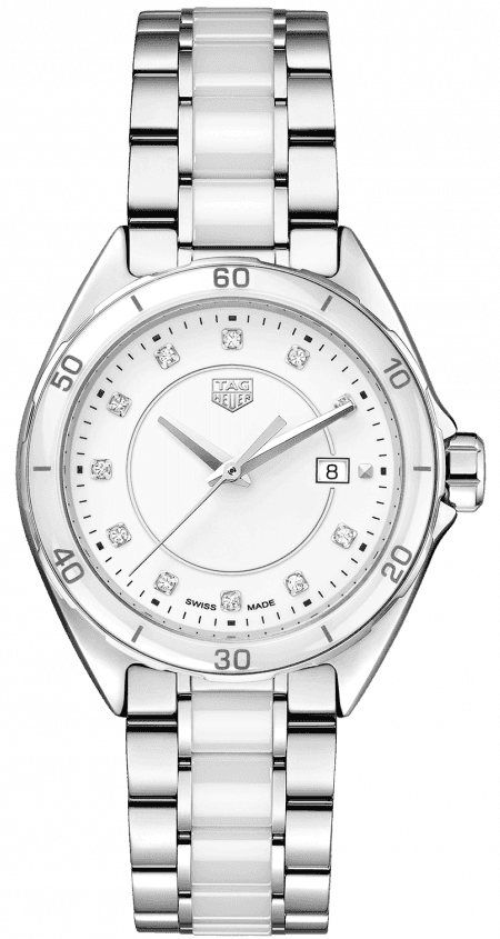  Shop Authentic Tag Heuer Formula 1 Diamonds White Dial Two Tone Steel Strap Watch for Women - WBJ141AD.BA0974 - Luxxuri