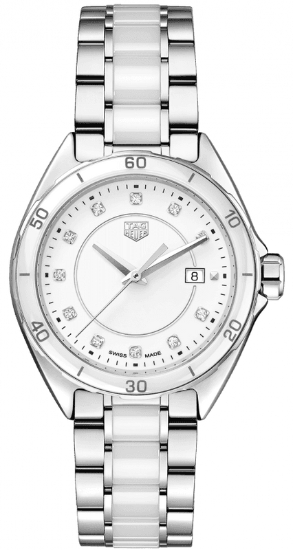  Shop Authentic Tag Heuer Formula 1 Diamonds White Dial Two Tone Steel Strap Watch for Women - WBJ141AD.BA0974 - Luxxuri