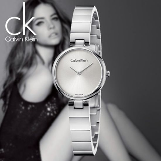  Shop Authentic Calvin Klein Authentic White Dial Silver Steel Strap Watch for Women - K8G23146 - Luxxuri