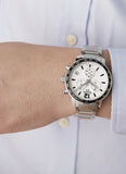  Shop Authentic Tissot Quickster Chronograph Silver Dial Watch For Men - T095.417.11.037.00 - Luxxuri