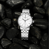  Shop Authentic Tissot Carson Premium White Dial Silver Steel Strap Watch For Men - T122.417.11.011.00 - Luxxuri