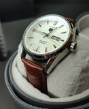  Shop Authentic Tag Heuer Carrera Silver Dial Watch for Men - WAR201B.FC6291 - Luxxuri