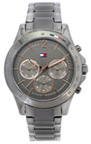  Shop Authentic Tommy Hilfiger Haven Chronograph Quartz Grey Dial Grey Steel Strap Watch For Women - 1782196 - Luxxuri