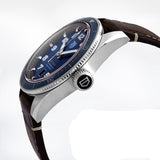  Shop Authentic Tag Heuer Autavia Calibre 5 Automatic Blue Dial Brown Leather Strap Watch for Men - WBE5116.FC8266 - Luxxuri
