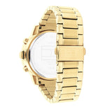 Shop Authentic Tommy Hilfiger Troy Chronograph Black Dial Gold Steel Strap Watch For Men - 1792109 - Luxxuri